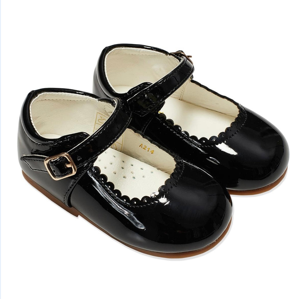 Black Mary Jane Tia Shoes - Infant 3 To 10