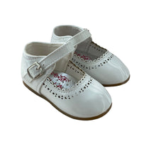 Load image into Gallery viewer, Melia White Patent Shoes - Infant 3 To 8
