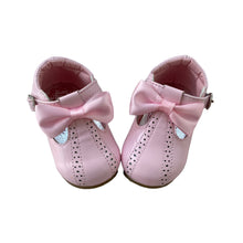 Load image into Gallery viewer, Melia Pink Ribbon Bow Shoes - Infant 3 To 8
