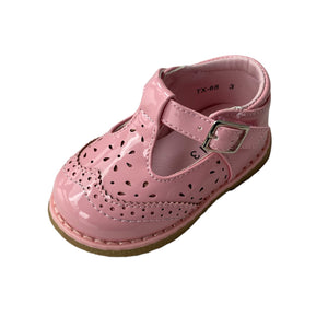 Pink T Bar Shoes - Infant 2 To 7