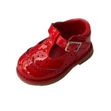 Load image into Gallery viewer, Red T Bar Shoes - Infant 2 To 7
