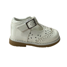 Load image into Gallery viewer, White T Bar Shoes - Infant 2 To 7
