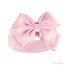 Load image into Gallery viewer, Pink Headbands With Glitter Bow

