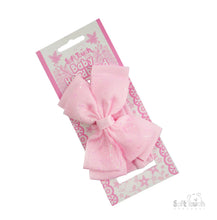 Load image into Gallery viewer, Pink Headbands With Glitter Bow
