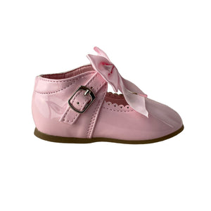 Pink Melia Bow Shoes - Infant 3 To 8