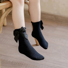 Load image into Gallery viewer, Ribbon Bow Ankle Socks - Age 1 To 8
