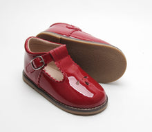 Load image into Gallery viewer, Red Patent Leather T Bar Shoes - Infant 5 &amp; 10 Only
