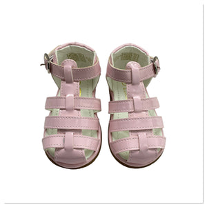 Baby Pink Tia Caged Sandals - Infant 6 & 8 Only