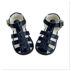 Navy Unisex Tia Caged Sandals - Infant 3 To 10