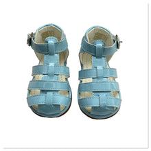 Load image into Gallery viewer, Baby Blue Unisex Tia Caged Sandals - Infant 3 To 10
