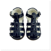 Load image into Gallery viewer, Navy Unisex Tia Caged Sandals - Infant 3 To 10
