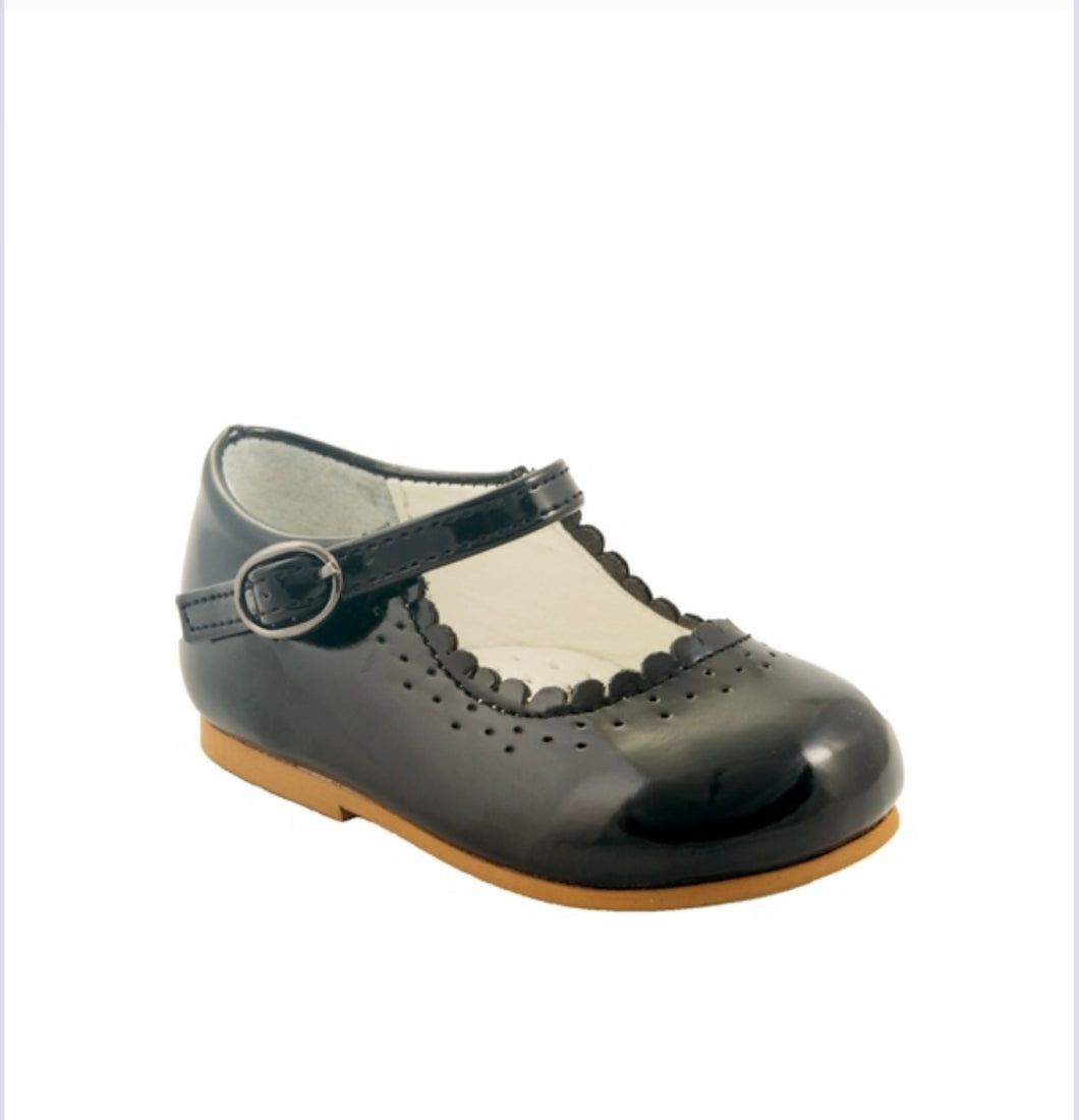 Black Sevva Classic Shoes - Infant 3 Only (LAST ONE)