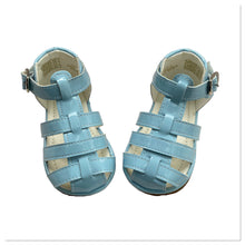 Load image into Gallery viewer, Baby Blue Unisex Tia Caged Sandals - Infant 3 To 10
