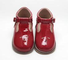 Load image into Gallery viewer, Red Patent Leather T Bar Shoes - Infant 5 &amp; 10 Only
