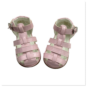 Baby Pink Tia Caged Sandals - Infant 6 & 8 Only